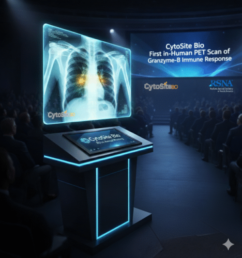 CytoSite Presents in-Human Granzyme B Immune Response PET Imaging at Radiological Society of North American Annual Meeting
